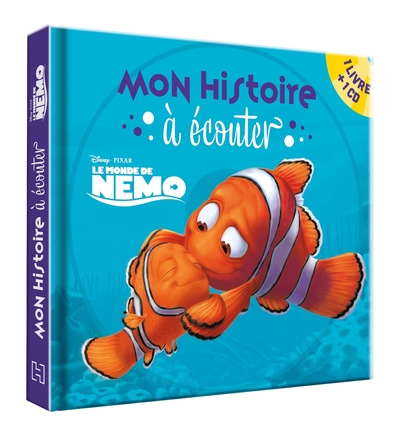 Image de NEMO - Mon histoire à écouter - L'histoire du film - Livre CD - Disney Pixar