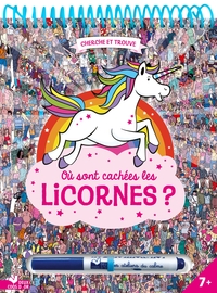 Picture of Où sont cachées les licornes ? - bloc avec un feutre effaçable