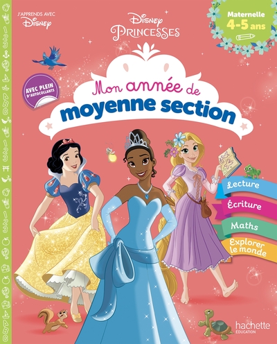 Image de Disney - Princesses - Mon année de Moyenne Section (4-5 ans)