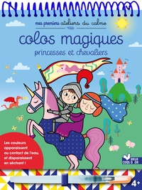 Picture of Colos magiques Princesses et chevaliers - bloc avec feutre à eau