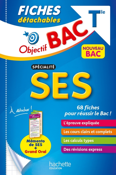 Picture of Objectif BAC Fiches détachables Spécialité SES Tle