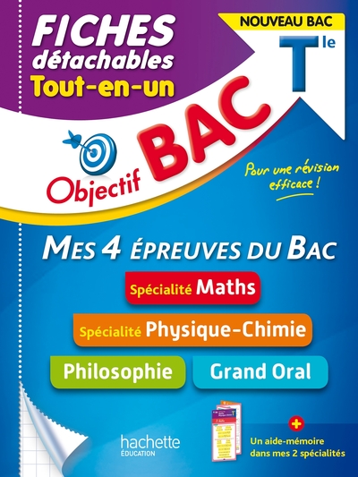 Picture of Objectif BAC Fiches  Tout-en-un Tle Spécialités Maths et Physique-chimie + Philo + Grand oral