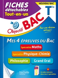 Picture of Objectif BAC Fiches  Tout-en-un Tle Spécialités Maths et Physique-chimie + Philo + Grand oral