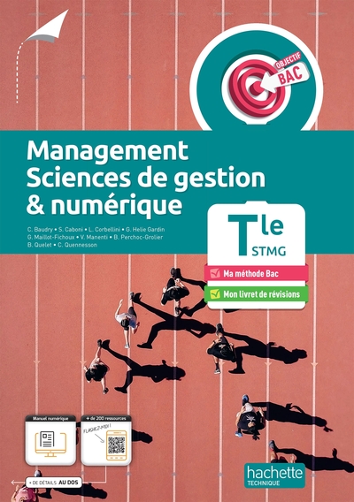 Picture of Objectif Bac Management, Sciences de gestion et numérique  Term STMG (détachable) - Ed. 2023