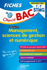 Image de Objectif BAC Fiches 1re et Tle STMG Management, Sciences de gestion et numérique