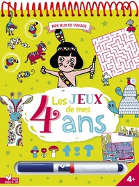 Picture of Les jeux de mes 4 ans - bloc avec feutre effaçable