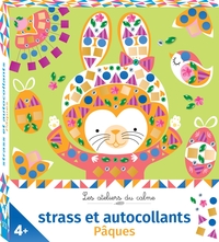 Image de Strass et autocollants Pâques - mini boîte avec accessoires