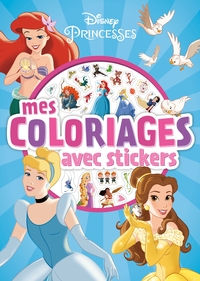 Image de DISNEY PRINCESSES - Mes coloriages avec stickers