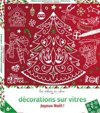 Image de Décorations sur vitres Joyeux Noël ! - boîte avec accessoires