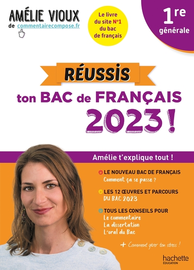 Picture of Réussis ton Bac de français 2023 avec Amélie Vioux 1re générale