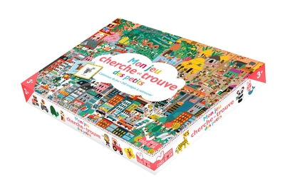 Picture of Le jeu cherche et trouve des petits - coffret avec plateau et cartes