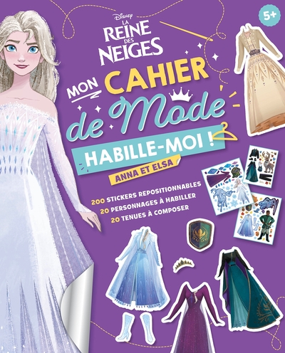Image de LA REINE DES NEIGES 2 - Habille-moi ! - Anna et Elsa - Disney
