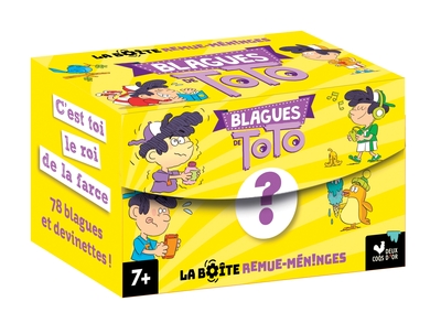 Picture of Boîte remue-méninges - Blagues de Toto