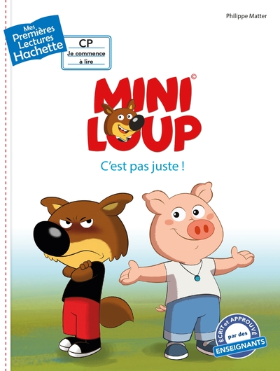 Image de Premières lectures : Mini-Loup c'est pas juste !