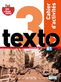 Image de Texto 3 - Pack Cahier d'activités + Version numérique (B1)