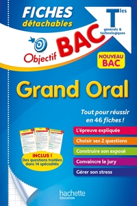 Picture of Objectif BAC Fiches Le Grand oral du BAC Tle