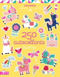Image de 250 autocollants - licornes