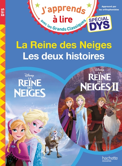 Image de Disney - La Reine des neiges 1 / La Reine des neiges 2 - Spécial DYS (dyslexie)