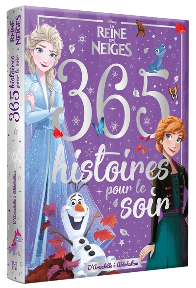 Image de LA REINE DES NEIGES - 365 Histoires pour le soir - La Reine des Neiges 1 et 2 - Disney