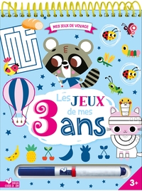 Picture of Les jeux de mes 3 ans - bloc avec feutre effaçable
