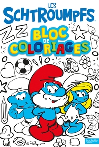 Picture of Les Schtroumpfs-Bloc de coloriages