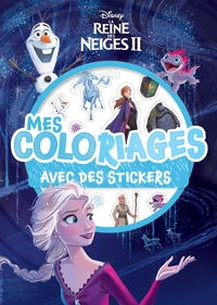 Image de LA REINE DES NEIGES 2 - Mes coloriages avec stickers - DISNEY