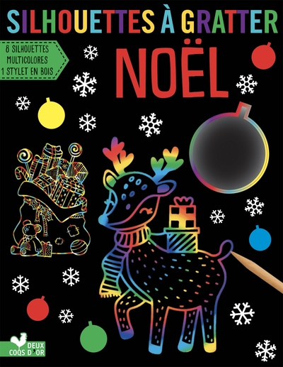 Image de Silhouettes à gratter - Noel