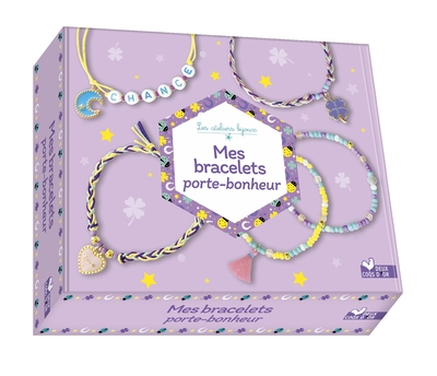 Image de Mes bracelets porte-bonheur - coffret avec accessoires