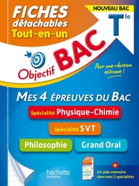 Picture of Objectif BAC Fiches Tout-en-un Tle Spécialités Physique-chimie et SVT + Philo + Grand oral