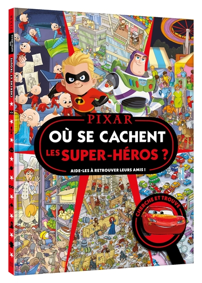 Picture of DISNEY PIXAR - Où se cachent les super-héros ? - Cherche et trouve