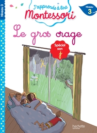 Picture of Le gros orage, niveau 3 - J'apprends à lire Montessori
