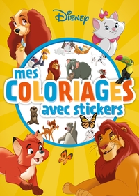 Image de DISNEY - Mes Coloriages avec Stickers - Animaux