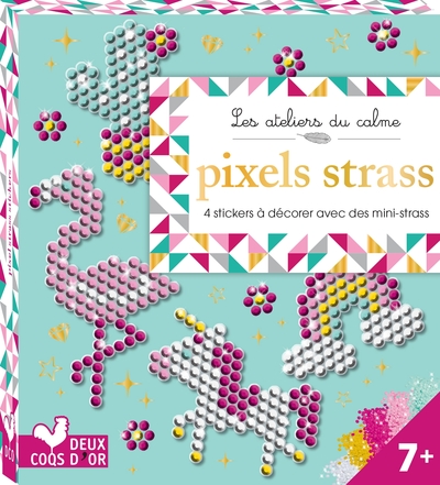 Image de Pixels strass - mini boîte avec accessoires