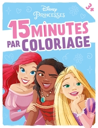 Picture of DISNEY PRINCESSES - 15 minutes par coloriage (dès 3 ans)