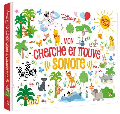Picture of DISNEY CLASSIQUES - Mon Cherche et Trouve sonore - Livre sonore