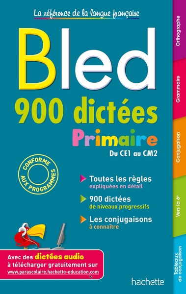 Image de BLED 900 Dictées Primaire