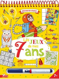 Picture of Les jeux de mes 7 ans - bloc avec feutre effaçable