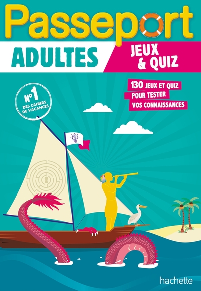 Image de Passeport Adultes - Jeux et quiz - Cahier de vacances 2025