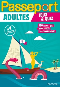 Image de Passeport Adultes - Jeux et quiz - Cahier de vacances 2025