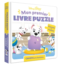 Picture of DISNEY BABY - Mon Premier Livre Puzzle - 5 puzzles 4 pièces - Chiots et chatons