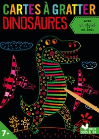 Image de Cartes à gratter - dinosaures