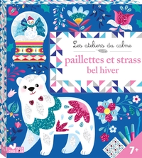 Image de Paillettes et strass bel hiver - boîte avec accessoires