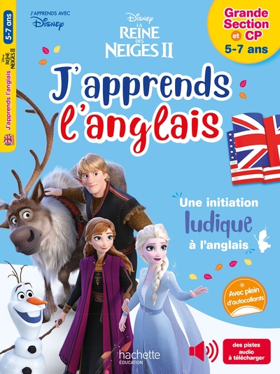 Image de Disney - J'apprends l'anglais avec la Reine des neiges (5-7 ans, CP)