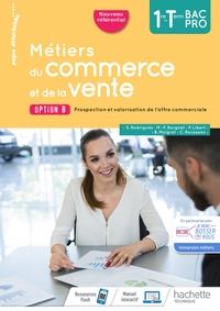 Picture of Métiers du commerce et de la vente option B 1re/Term Bac Pro - cahier de l'élève- Éd. 2020
