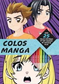 Image de Colos mystères mangas - pochette avec crayons de couleur