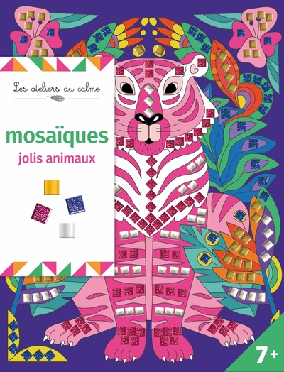 Image de Mosaiques mousse jolis animaux - pochette avec accessoires