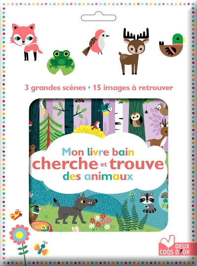 Picture of Mon premier livre bain Cherche & Trouve des animaux