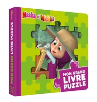 Picture of Masha et Michka - Mon grand livre puzzle
