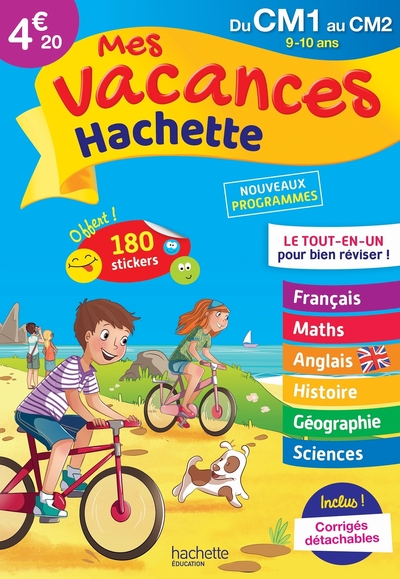 Picture of Mes Vacances Hachette - Du CM1 au CM2 - Cahier de vacances 2022