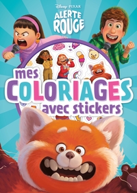 Image de ALERTE ROUGE - Mes Coloriages avec Stickers - Disney Pixar